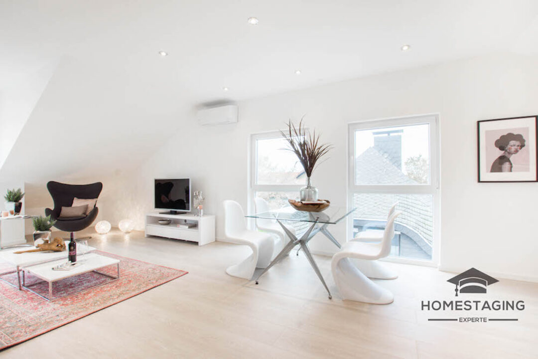 Home Staging Dachwohnung – frisch renoviert