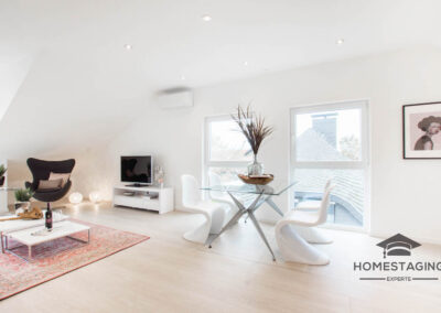 Home Staging Dachwohnung – frisch renoviert