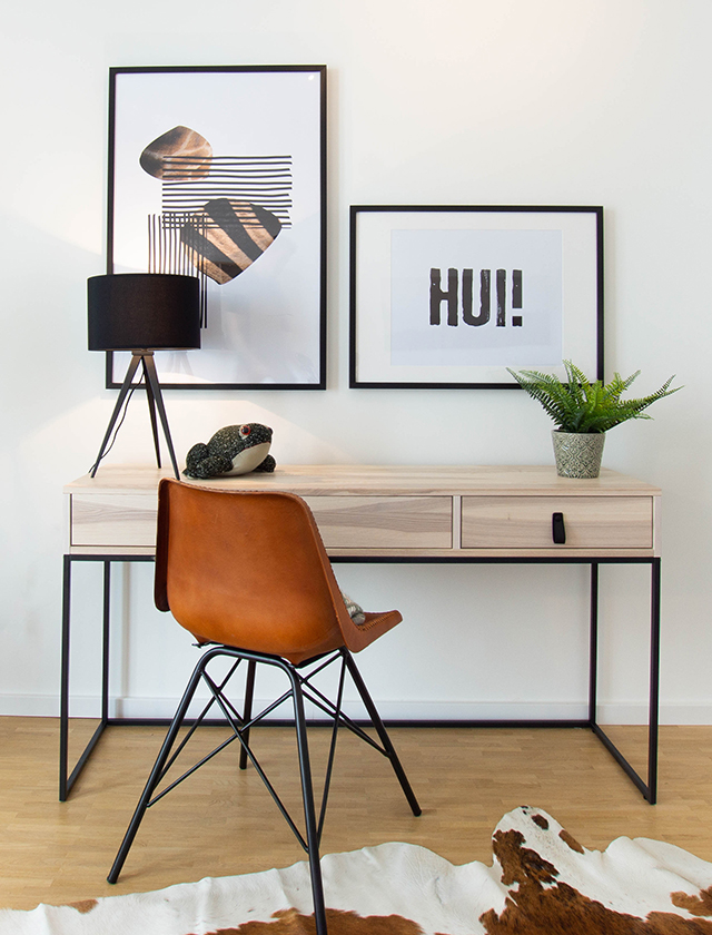 Musterwohnung Arbeitsplatz